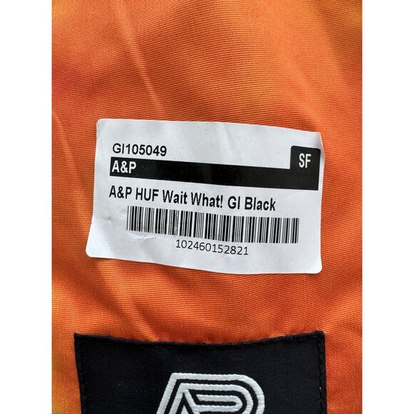 Albino and Preto A&P HUF Wait What! GI Black SF - Picture 9 of 9